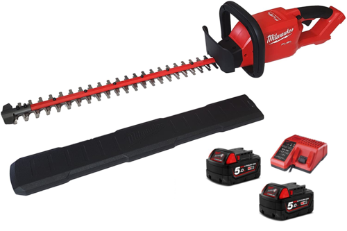 גוזם גדר חיה 18V ללא פחמים + שתי סוללות 5.0AH