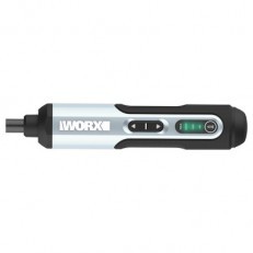מברג חשמלי נטען Worx WX240.3 4V +סט ביטים ומקד