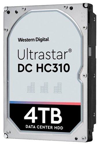 כונן קשיח HGST/WD Ultrastar 4TB 7200 RPM 512e SATA 6Gb/s 3.5-Inch