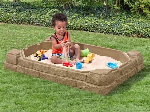 ארגז חול דמוי אבן עם מכסה 7220