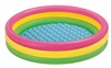 בריכה 3 צבעים מתנפחת בינונית לפעוטות עם תחתית רכה דגם 57412