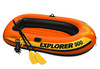סירה מתנפחת לשלושה דגם EXPLORER 300 עם 2 משוטים ומשאבה עד משקל 186 ק"ג דגם 58332