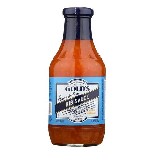Golds Gold's Dip 'n Joy Sweet & Sour Saucy Rib Sauce