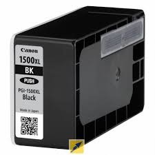 ראש דיו שחור מקורי קנון PGI-1500XL BK  דף ל