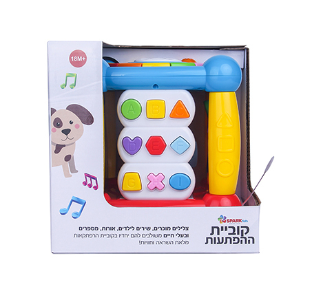 קוביית ההפתעות - קופסת פעילות דוברת עברית 