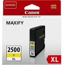אש דיו צהוב מקורי קנון  PGI-2500XL Y לכ-1520 דף 