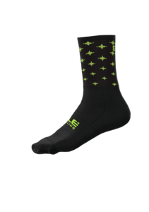גרבי רכיבה קיץ STARS SOCKS שחור-צהוב מנדפים