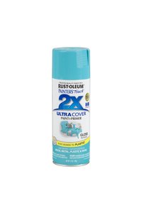 ספריי צבע 2X טורקיז מבריק
