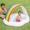 בריכת פעוטות עם גגון מתנפח - קשת בענן דגם 57141