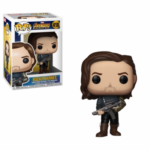     Avengers Infinity War: Bucky w/ Weapon#418- בובת אספנות