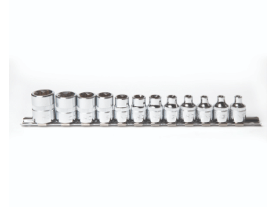 סט בוקסות E-TORX פנימי על פס 12 יח SIGNET D3/8