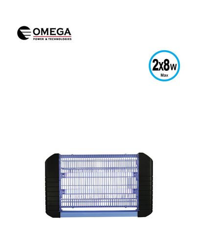 OM IK219-2X8W קטלן יתושים אלקטרוני 16 וואט