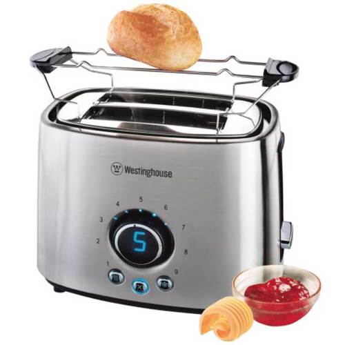 מצנם 2 פרוסות Westinghouse WKTTA-1018 נירוסטה