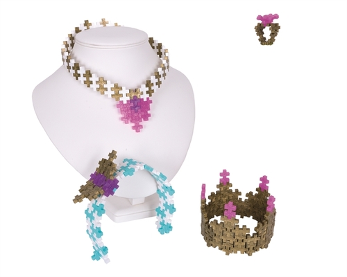 משחק הרכבה 170 חלקים קטנים וצבעוניים לבנייה מהנה - תכשיטים