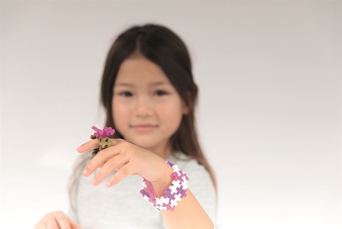 משחק הרכבה 170 חלקים קטנים וצבעוניים לבנייה מהנה - תכשיטים