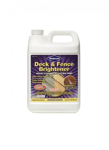 DECK & FENCE מבהיר ומנקה עץ גלון