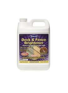 DECK & FENCE מבהיר ומנקה עץ גלון