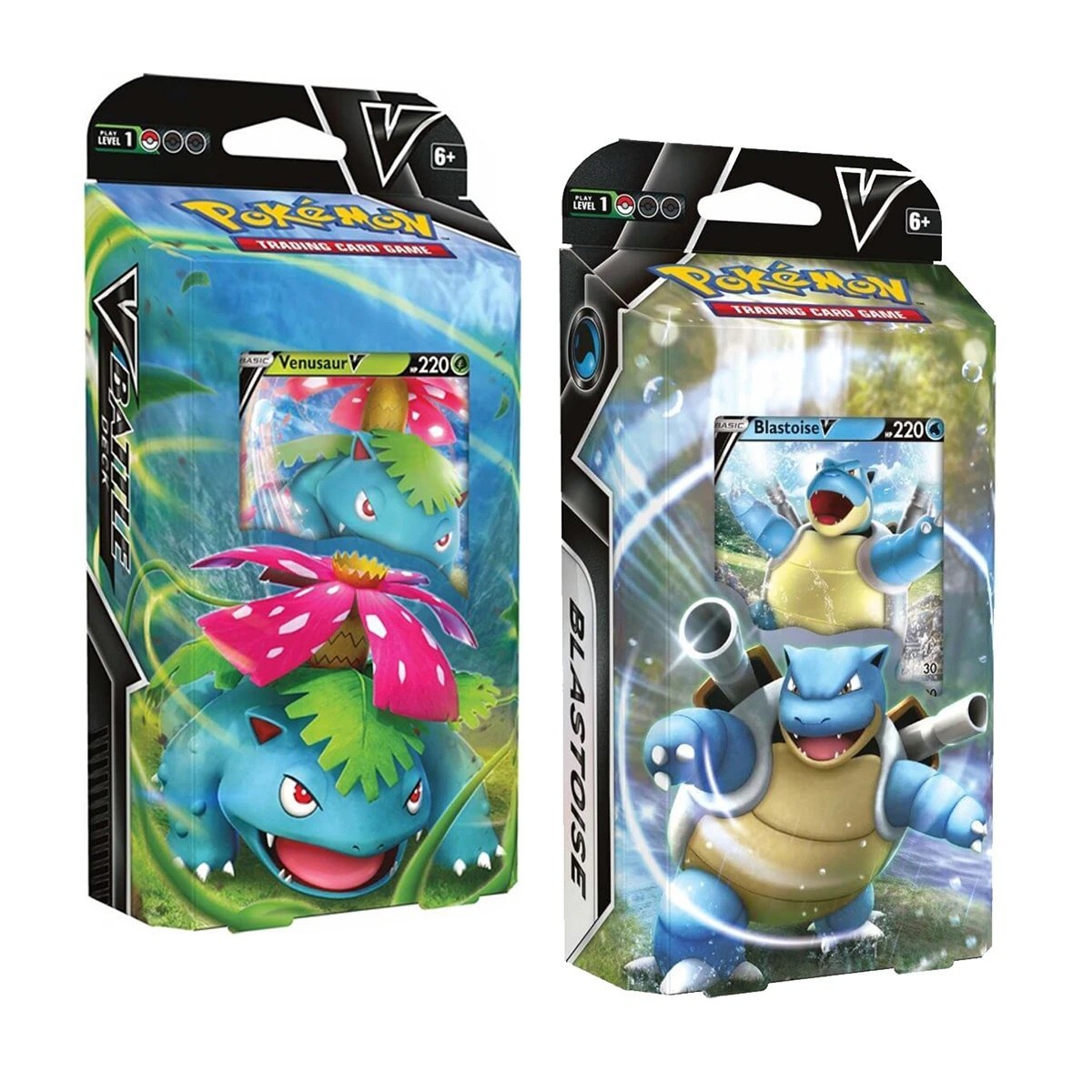 Pokemon - Venusaur / Blastoise V Battle Deck