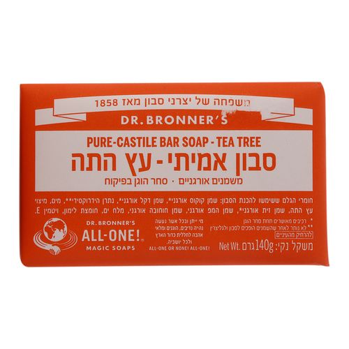 סבון מוצק עץ התה דר.ברונר