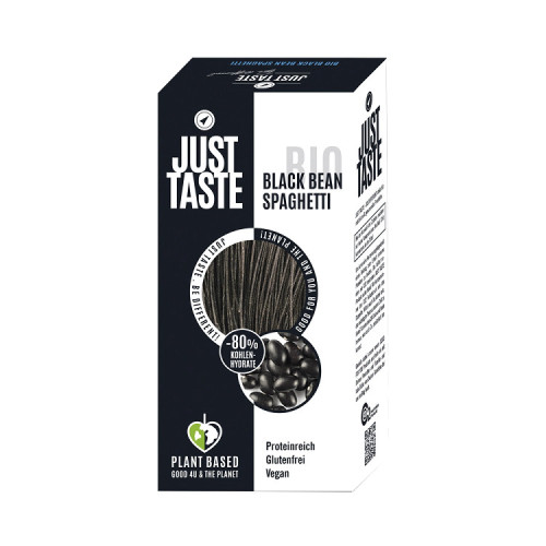 אטריות שעועית שחורה אורגנית 250 גרם Just Taste