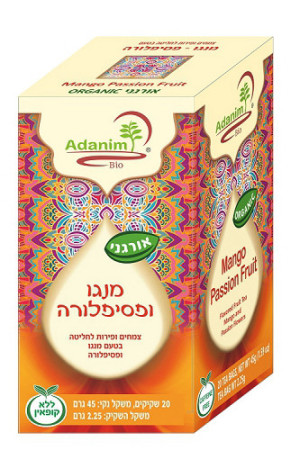 חליטת מנגו ופסיפלורה עדנים
