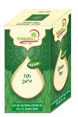 תה ירוק ביו עדנים אורגני