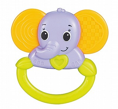 מארז 6 רעשני פלסטיק (2 משולבי נשכן)