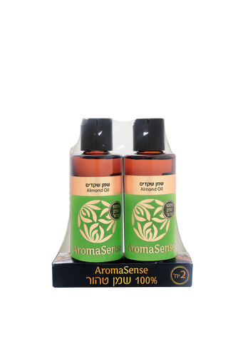 שמן שקדים 100ml מארז זוג AromaSense