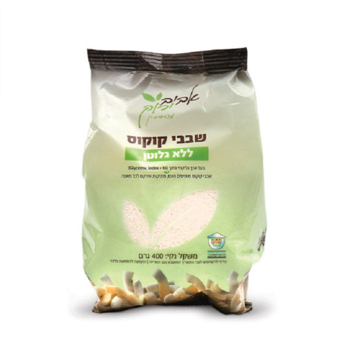 שבבי קוקוס ללא גלוטן אביב ירוק