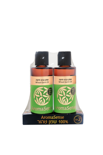 זוג שמן נבט חיטה ארומה סנס 2*100 מ