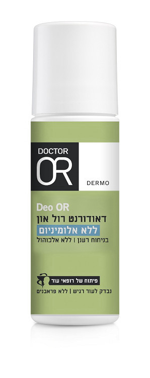 ד"ר עור - Deo OR דאודורנט רול און - ללא אלומיניום