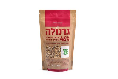 גרנולה פירות - שקוף שזה טבעי