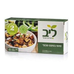 טופו ליב בטעם טבעי 500 גרם