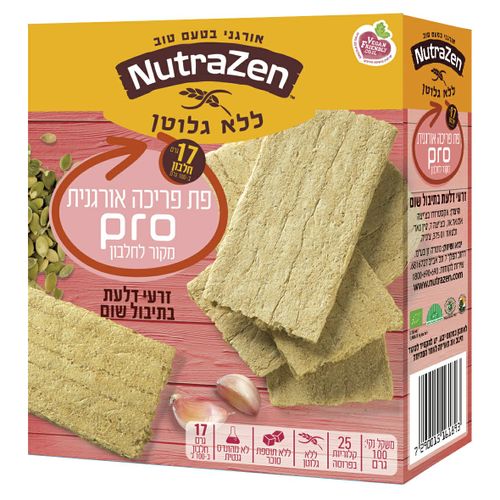 פת פריכה פרו זרעי דלעת נוטרה זן
