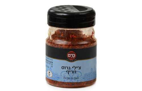 צ'ילי גרוס חריף כרם - 100 גר'