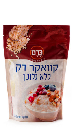 קוואקר דק ללא גלוטן 450 גרם כרם