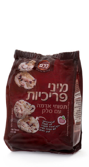 מיני פריכיות תפוא וסלק כרם