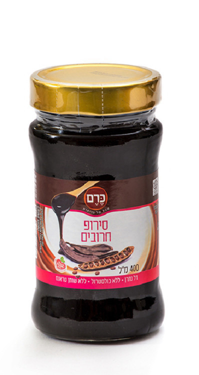 סירופ חרובים טבעי כרם 400 מ