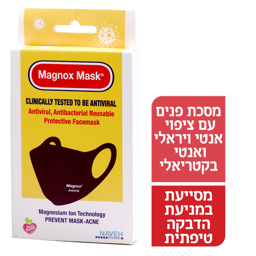 מגנוקס מסיכת פנים רב פעמית