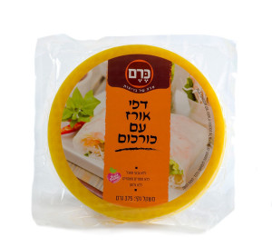 דפי אורז עם כורכום כרם