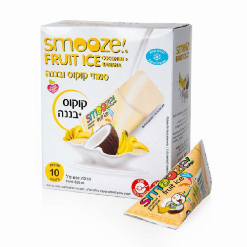 סמוזי שלגון קוקוס ובננה להקפאה