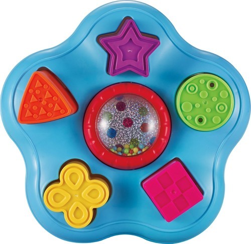 התאם צורה פרח 5 צורות + רעשן