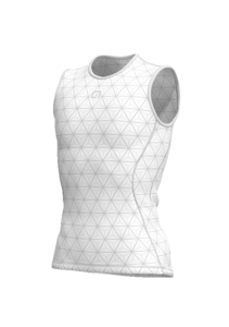 גופיית רשת QUARK BASE LAYER לבן בייס לייר דקיקה ביותר מנדפת מאוד מסנן קרינה