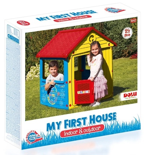 הבית הראשון שלי - בית משחק לילדים מפלסטיק Dolu Toys