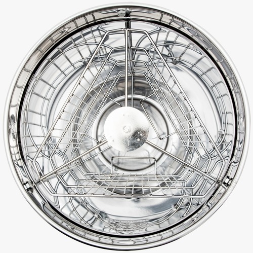 מכונת רדיה ידנית 3 מסגרות, מפלדת אל-חלד INOX 430 