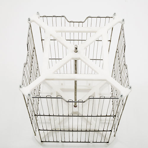 מכונת רדיה ידנית 4 מסגרות JUMBO, מפלדת אל-חלד INOX 304 תוצרת BENKA