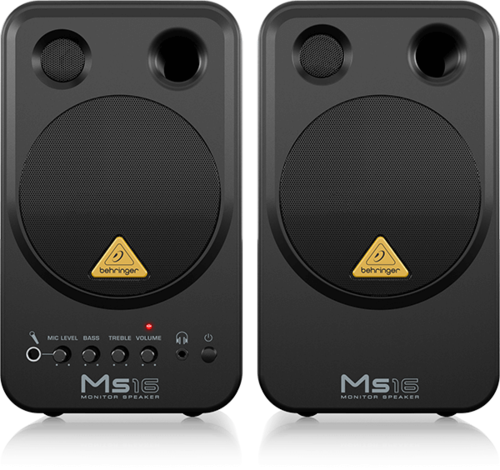 זוג רמקולים מוגברים מדגם MS16