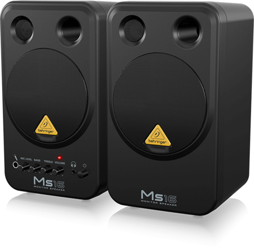 זוג רמקולים מוגברים מדגם MS16