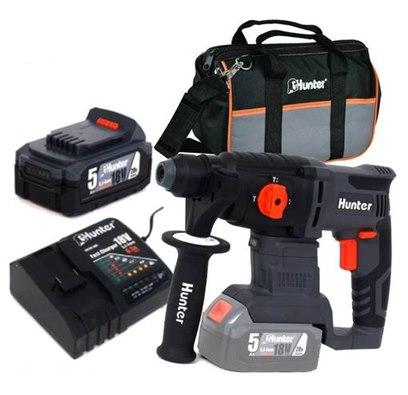 פטישון נטען 20V + שתי סוללות 5.0AH