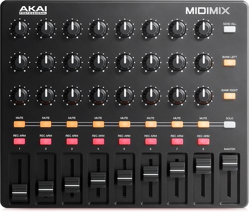 זוית נוספת akai professional MIDImix